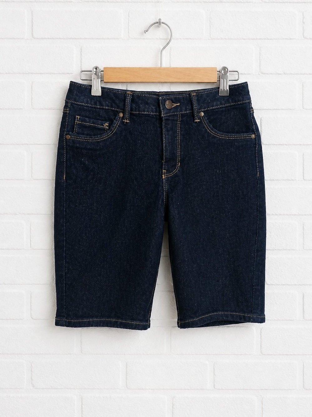 d. Jeans | Classic Dark Indigo Denim Jean Shorts for Women Size 8